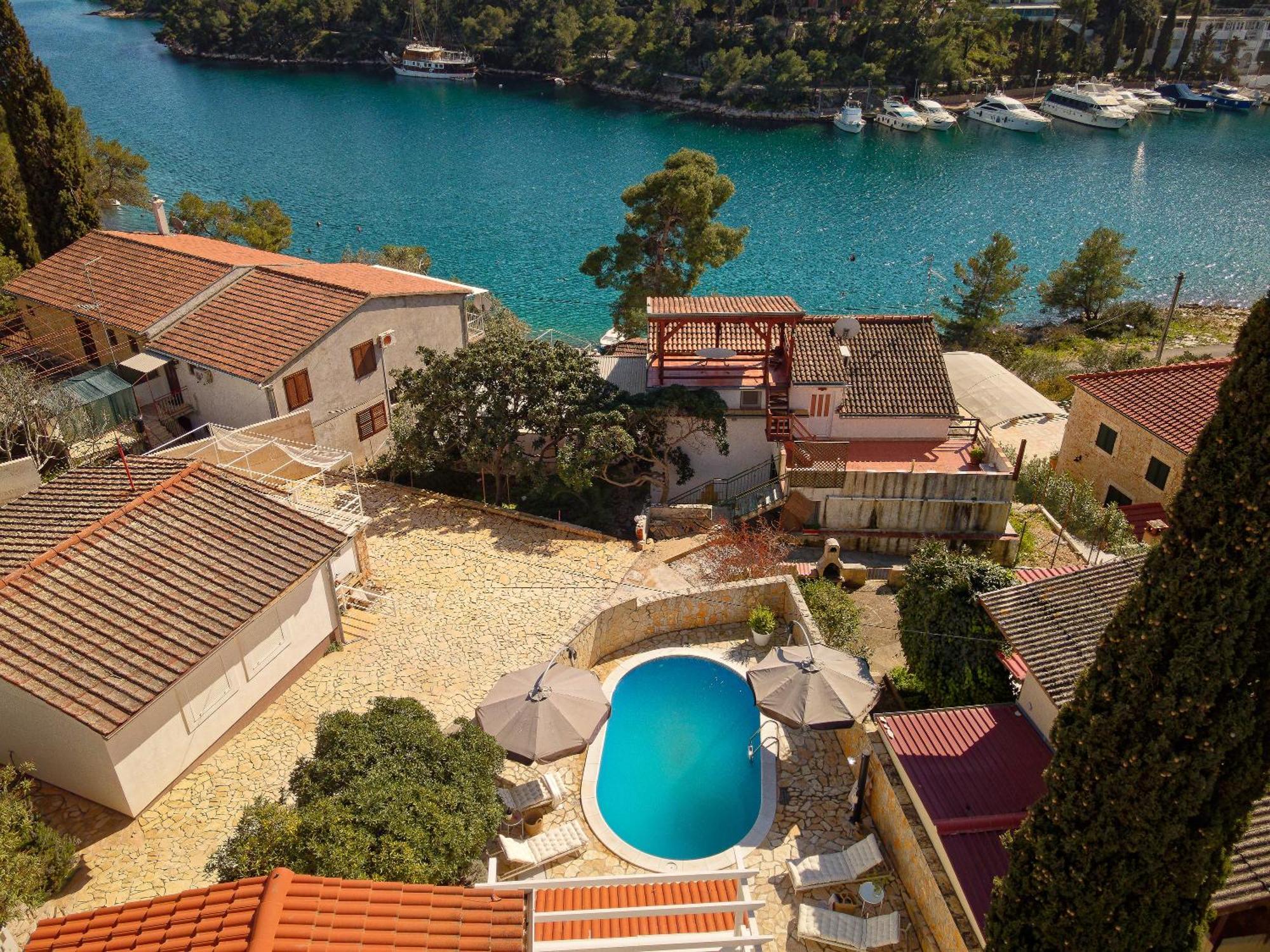 Villa Hvar With Pool Vrboska Exteriör bild